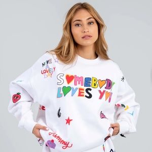 Mayfair x @iscreamcolour Somebody Loves You Crewneck
